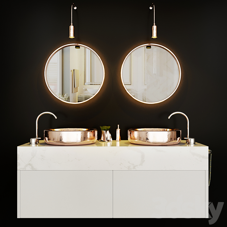 Bathroom 3DS Max - thumbnail 1