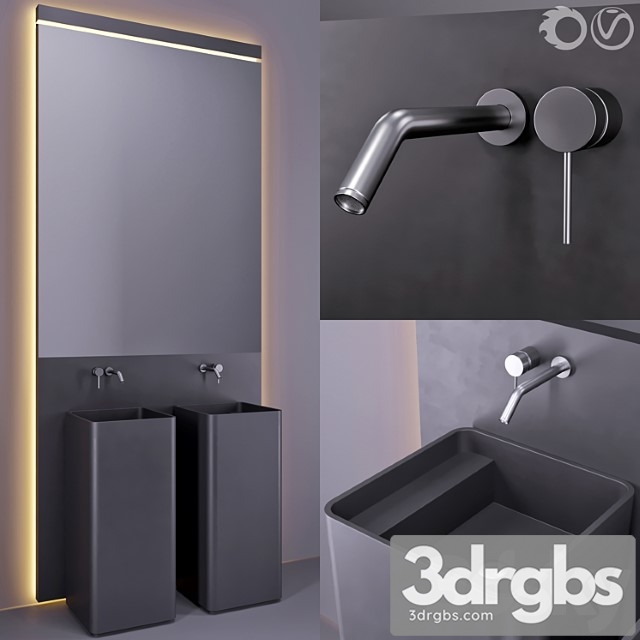 Bathroom Funiture 1 3dsmax Download - thumbnail 1