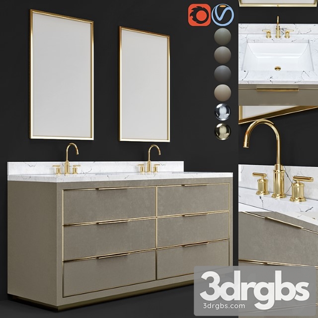 Bathroom Funiture 14 3dsmax Download - thumbnail 1