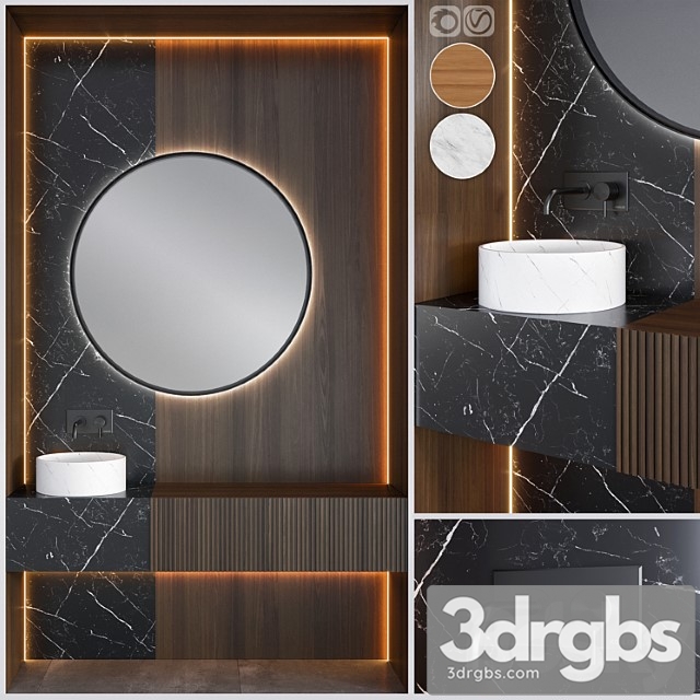 Bathroom Funiture 7 3dsmax Download - thumbnail 1