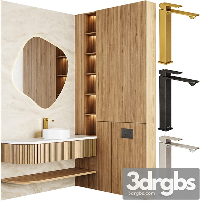 Bathroom Funiture 9 3dsmax Download - thumbnail 1