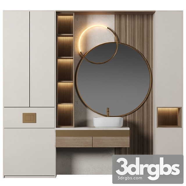 Bathroom Furniture 014 1 3dsmax Download - thumbnail 1