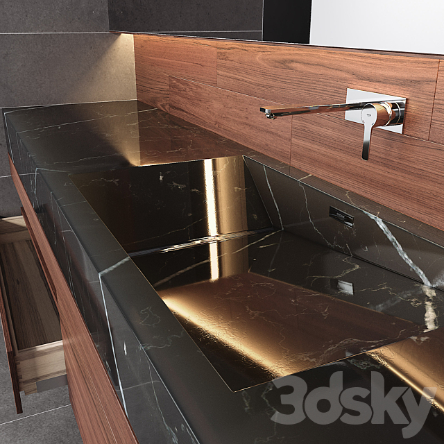 Bathroom Furniture 02 3ds Max - thumbnail 2