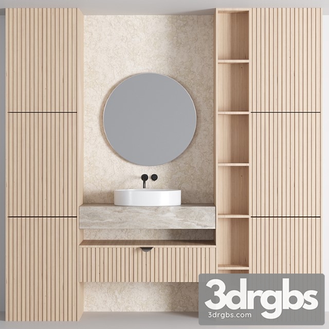 Bathroom Furniture 04 20 3dsmax Download - thumbnail 1