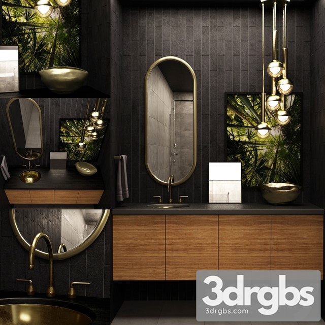 Bathroom Furniture 08 3dsmax Download - thumbnail 1