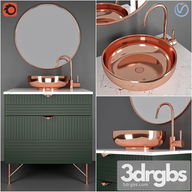 Bathroom Furniture 20 3dsmax Download - thumbnail 1