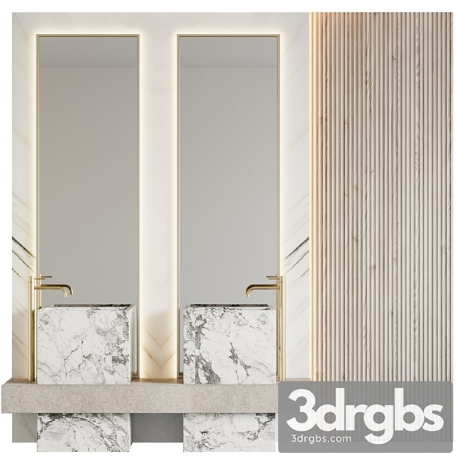 Bathroom Furniture 22 3dsmax Download - thumbnail 1