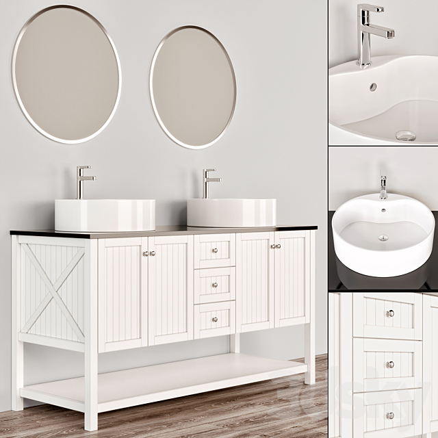 bathroom furniture 23 3ds Max - thumbnail 2