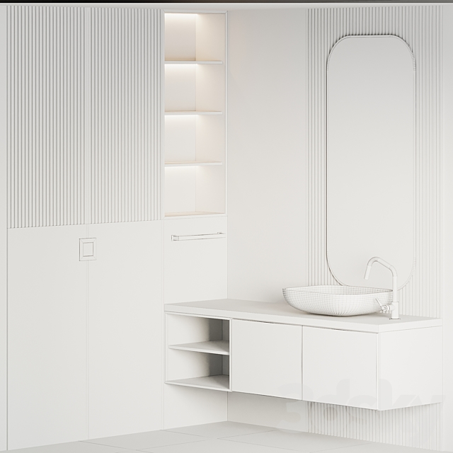 Bathroom furniture 23 3DSMax File - thumbnail 4