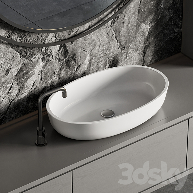 Bathroom Furniture 33 3DS Max Model - thumbnail 4