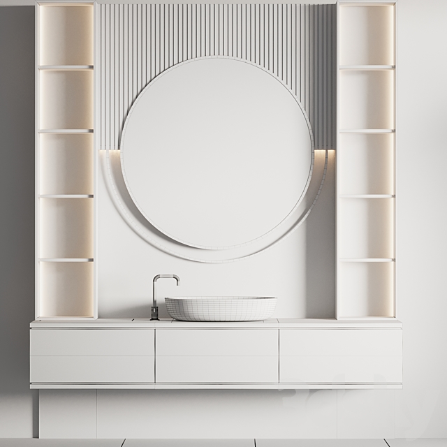 Bathroom Furniture 33 3DS Max Model - thumbnail 5