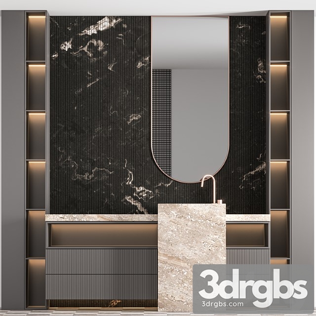 Bathroom Furniture 36 3dsmax Download - thumbnail 1