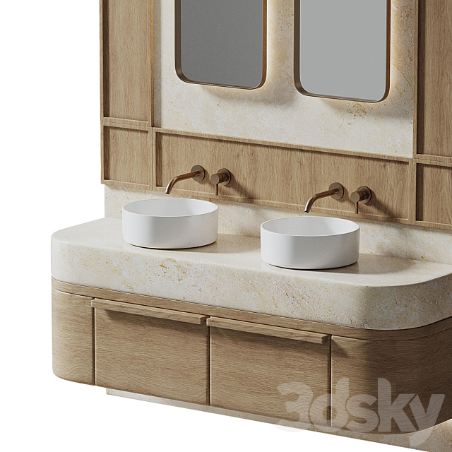 Bathroom furniture 3ds Max - thumbnail 3