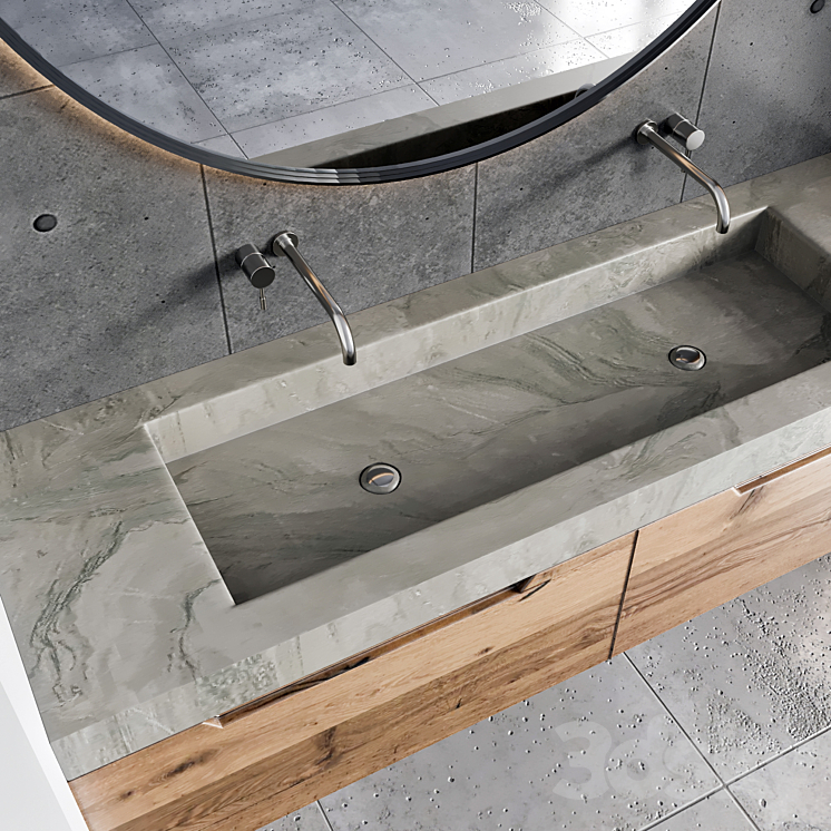 Bathroom furniture 4 3DS Max - thumbnail 2