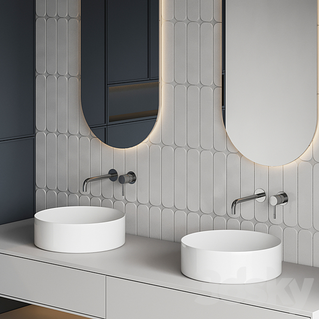 Bathroom furniture 41 3DS Max Model - thumbnail 4