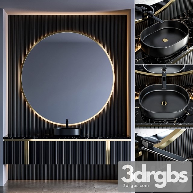 Bathroom furniture 459 3dsmax Download - thumbnail 1