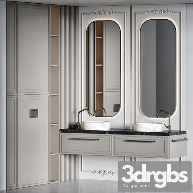 Bathroom Furniture 54 3dsmax Download - thumbnail 1