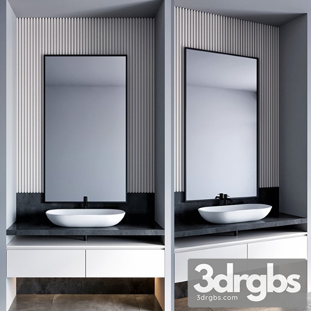 Bathroom Furniture 55 1 3dsmax Download - thumbnail 1