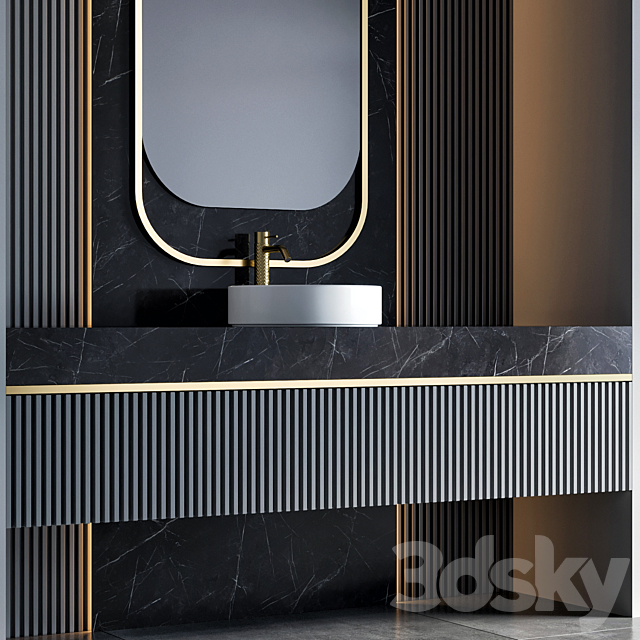 bathroom furniture 58 3DSMax File - thumbnail 3