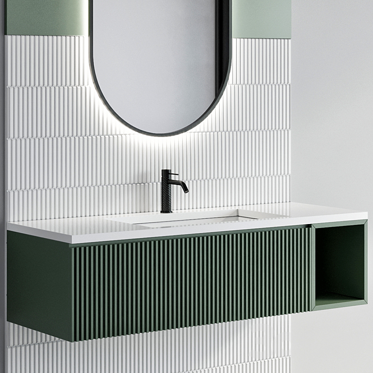 bathroom furniture 62 3DS Max - thumbnail 2