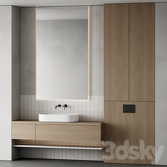 Bathroom furniture 68 3ds Max - thumbnail 3