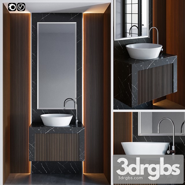 Bathroom Furniture 7 3dsmax Download - thumbnail 1