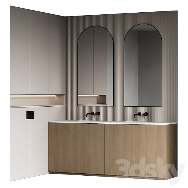 Bathroom furniture 81 3ds Max - thumbnail 1