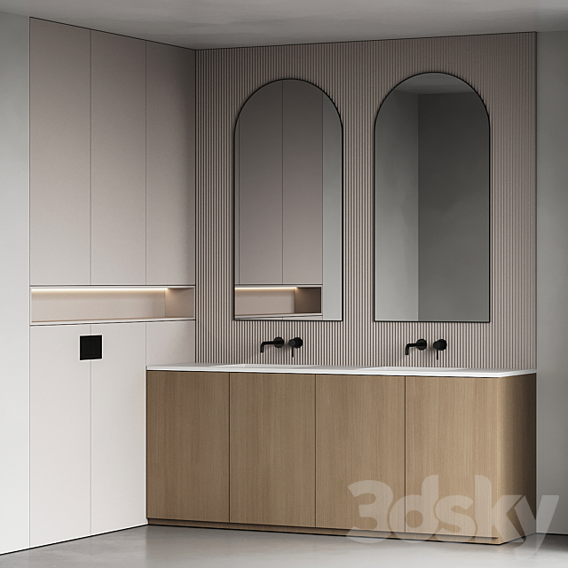 Bathroom furniture 81 3ds Max - thumbnail 2