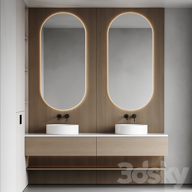 Bathroom furniture 85 3ds Max - thumbnail 3