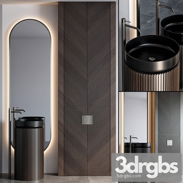 Bathroom furniture 86 3dsmax Download - thumbnail 1