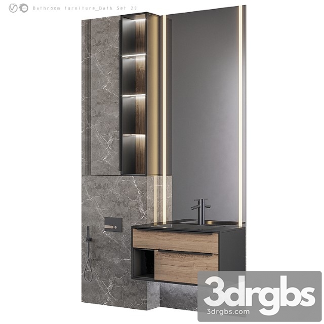 Bathroom furniture bath set 29 - thumbnail 1