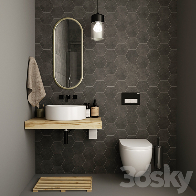 Bathroom Furniture I Bathroom furniture_07 3ds Max - thumbnail 1