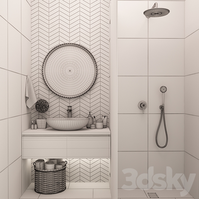 Bathroom Furniture I Bathroom Furniture_18 3DS Max Model - thumbnail 3