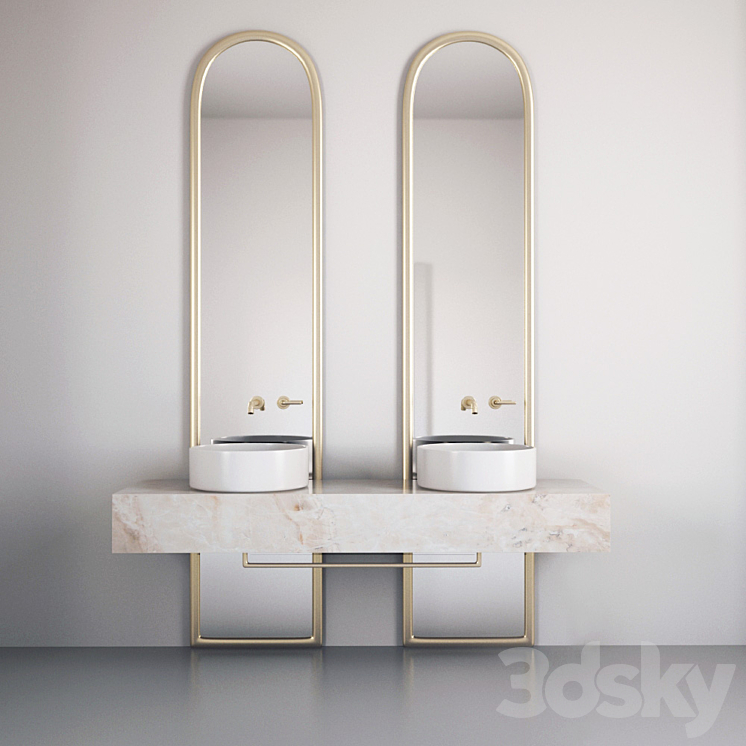 Bathroom Furniture I Bathroom Furniture_26 3DS Max - thumbnail 1