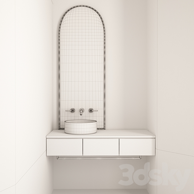 Bathroom Furniture I Bathroom Furniture_27 3DS Max Model - thumbnail 2