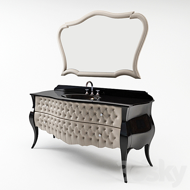 Bathroom Furniture IL TEMPO DEL Trendy Deluxe TD 2561 3ds Max - thumbnail 2