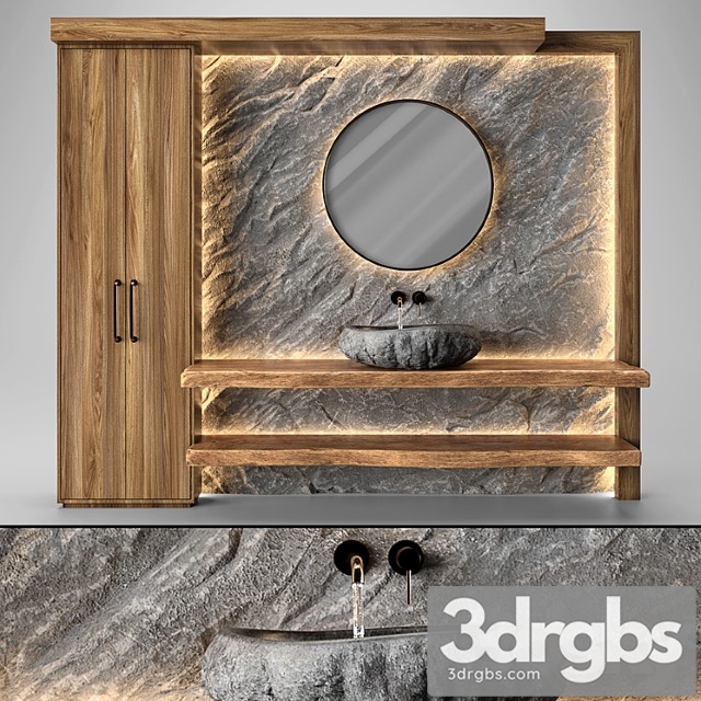 Bathroom furniture set 4 - thumbnail 1