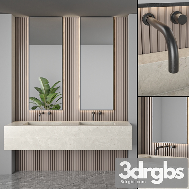 Bathroom furniture set 52 - thumbnail 1