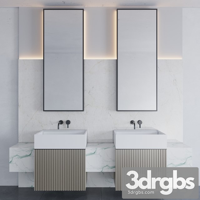 Bathroom Furniture T2 3dsmax Download - thumbnail 1