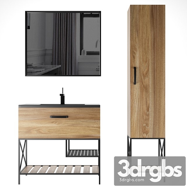 Bathroom Furniture Tsomforti Bradford 3dsmax Download - thumbnail 1