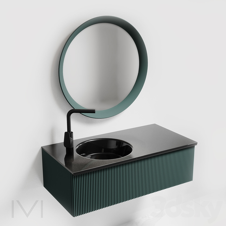 Bathroom furniture VIVOMOBILI 3DS Max - thumbnail 2