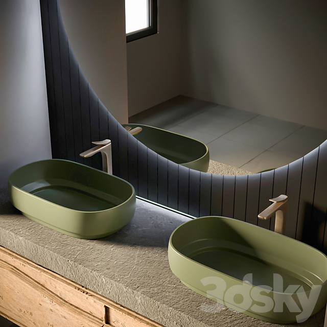 bathroom furniture vol. 04 3DS Max Model - thumbnail 4