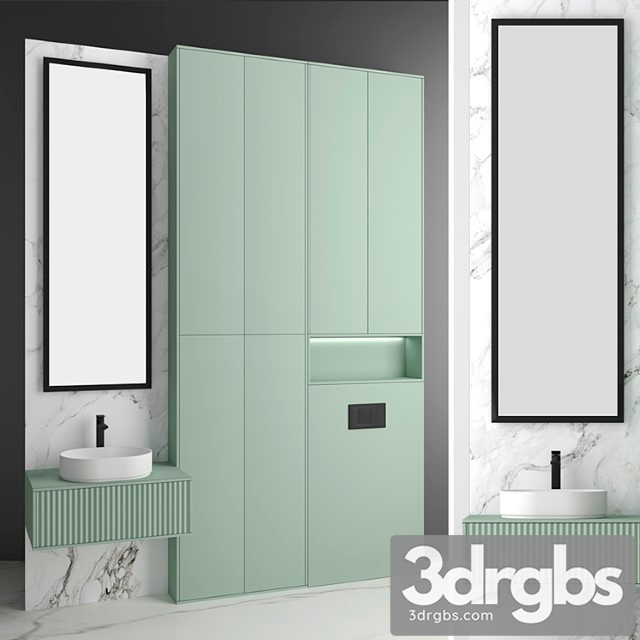 Bathroom Set 12 2 3dsmax Download - thumbnail 1