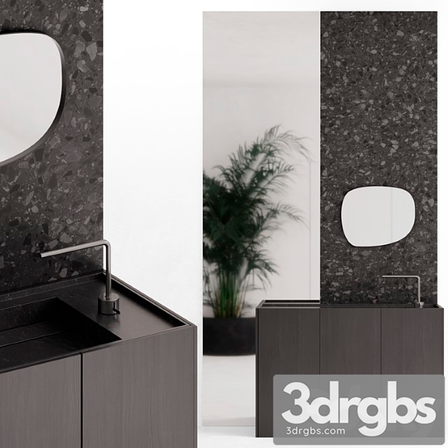 Bathroom Set 3dsmax Download - thumbnail 1