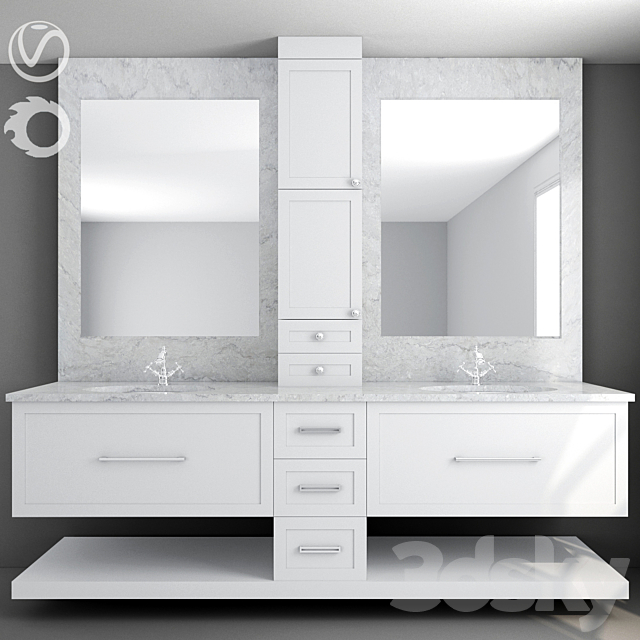 Bathroom_Furniture_20 3ds Max - thumbnail 1