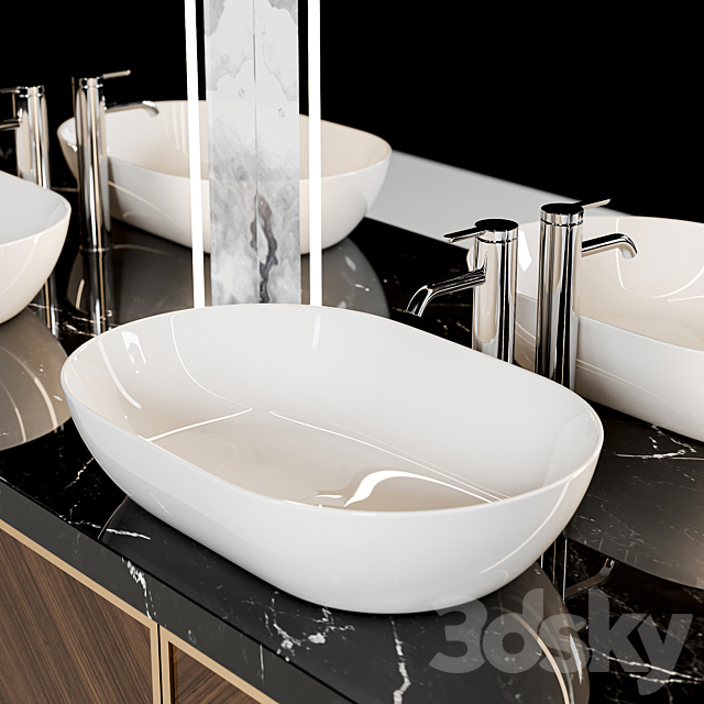 bathroom_furniture_set_1 3ds Max - thumbnail 3