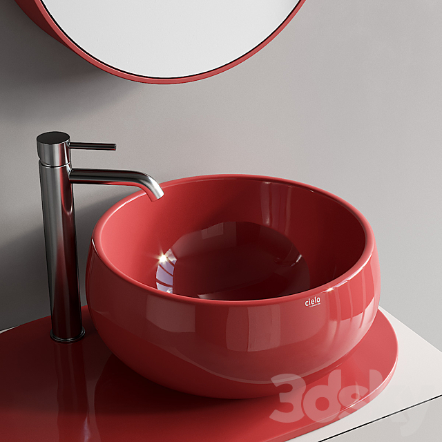 Ceramica Cielo Delfo Set 4 3ds Max - thumbnail 2