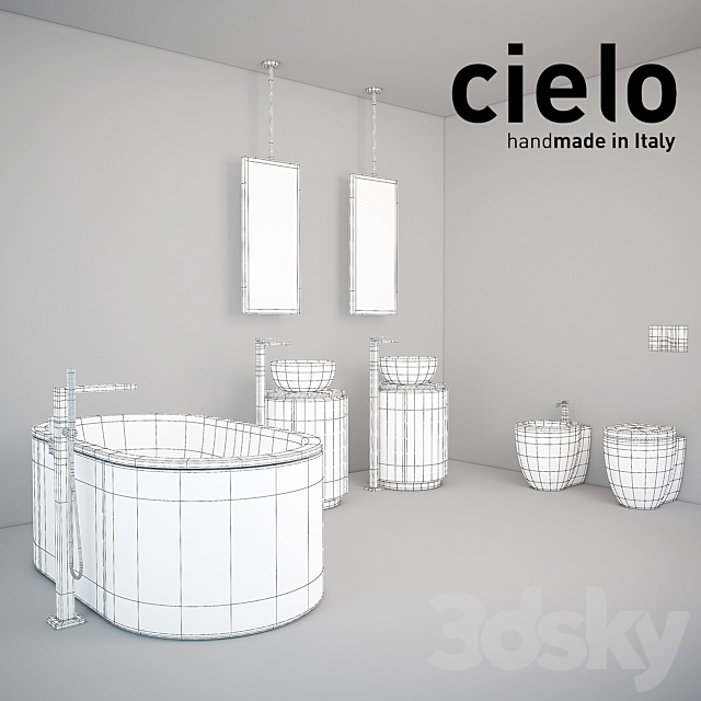 Cielo collection Arcadia + Fantini collection MINT 3DS Max Model - thumbnail 3