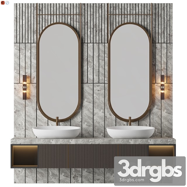 Classy Bathroom 3dsmax Download - thumbnail 1