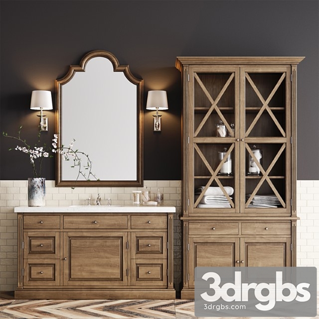 Dantone Bathroom Set 3dsmax Download - thumbnail 1